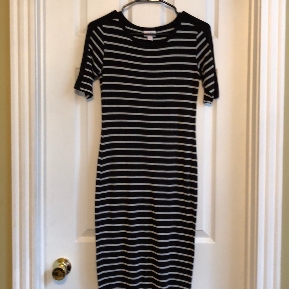 NWOT LuLaRoe XS Striped Julia Dress